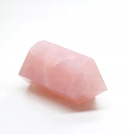 Wieża Kwarc Różowy szlifowany polerowany obelisk kamień naturalny 1szt 419g