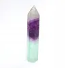 Fluoryt tęczowy wieża polerowany obelisk z kamienia naturalnego 1szt