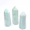 Amazonit wieża polerowany obelisk z kamienia naturalnego 1szt