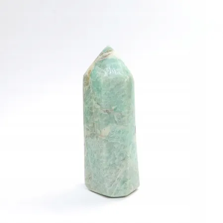 Amazonit wieża polerowany obelisk z kamienia naturalnego 1szt