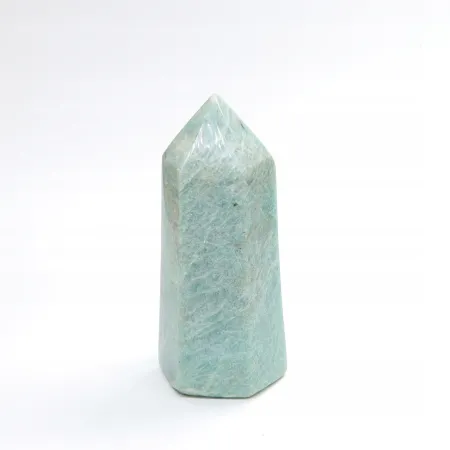 Amazonit wieża polerowany obelisk z kamienia naturalnego 1szt