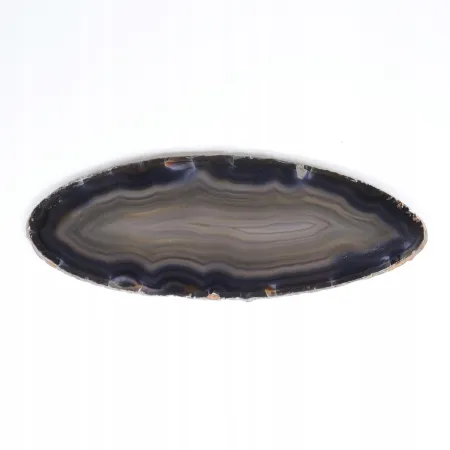 Agat naturalny plaster polerowany podłużny XL 1szt. dł. 10-13 szer. 3-5,5cm