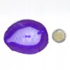 Agat fioletowy plaster XL owalny 1szt. dł. 6,9-8,9 szer. 5,6-7,2cm