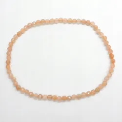 Bransoletka kamień słoneczny faset 3mm