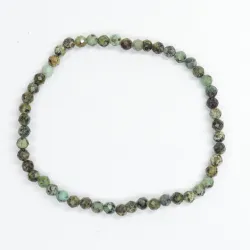 Bransoletka turkus faset 3mm