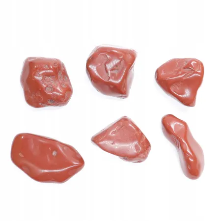 Jaspis bordowy kamień mocy naturalny średni otoczak szlifowany czakra 1szt