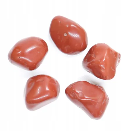 Jaspis bordowy kamień mocy naturalny otoczak szlifowany czakra 1szt