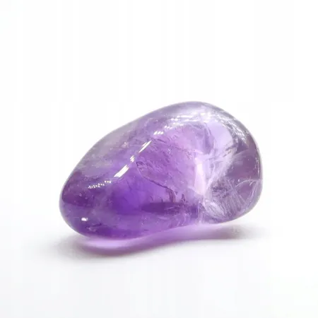 Ametyst otoczak kamień czakry naturalny jakość AA 1 szt rozmiar XL Brazylia