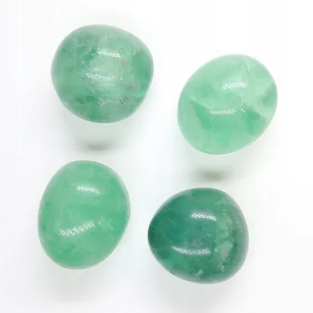 Fluoryt zielony otoczak naturalny czakra rozmiar XL 1szt