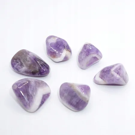 Ametyst Malawi otoczak kamień czakry naturalny M 1 szt.