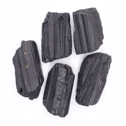 Turmalin Czarny naturalny surowy Szerl bryłka 3-4cm dobra jakość rozmiar L