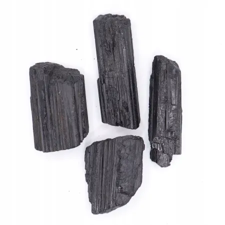 Turmalin Czarny naturalny surowy Szerl bryłka 4cm+ Ochrona Amulet XL 40g+