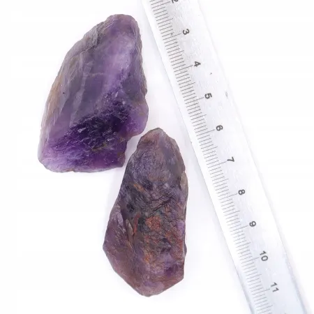 Ametyst naturalny surowy bryłka 3-4cm dobre wybarwienie rozmiar L 1szt 20g+