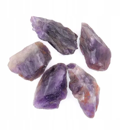 Ametyst naturalny surowy bryłka 3-4cm dobre wybarwienie rozmiar L 1szt 20g+
