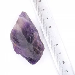Ametyst naturalny surowy bryłka 4cm+ dobre wybarwienie rozmiar XXL 1szt 40g
