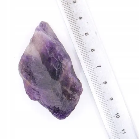 Ametyst naturalny surowy bryłka 4cm+ dobre wybarwienie rozmiar XXL 1szt 40g